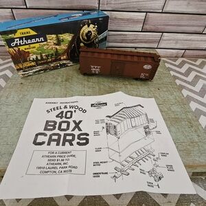 Athearn HO Scale 40ft Boxcar New York Central NYC #161125 Single Sliding Door